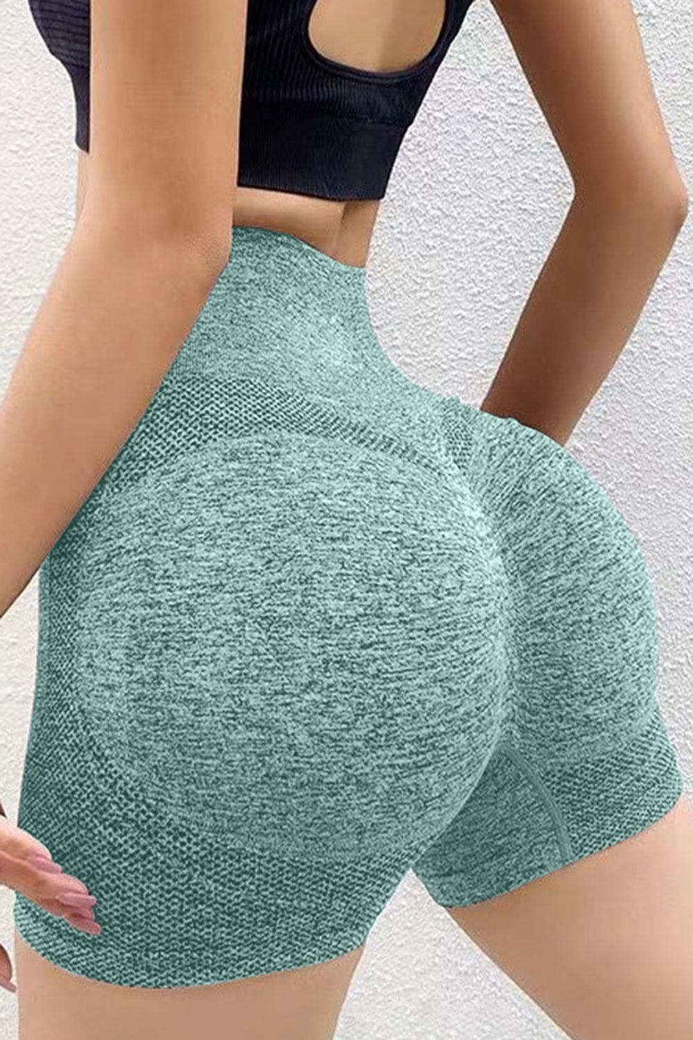 High Waist Active Shorts