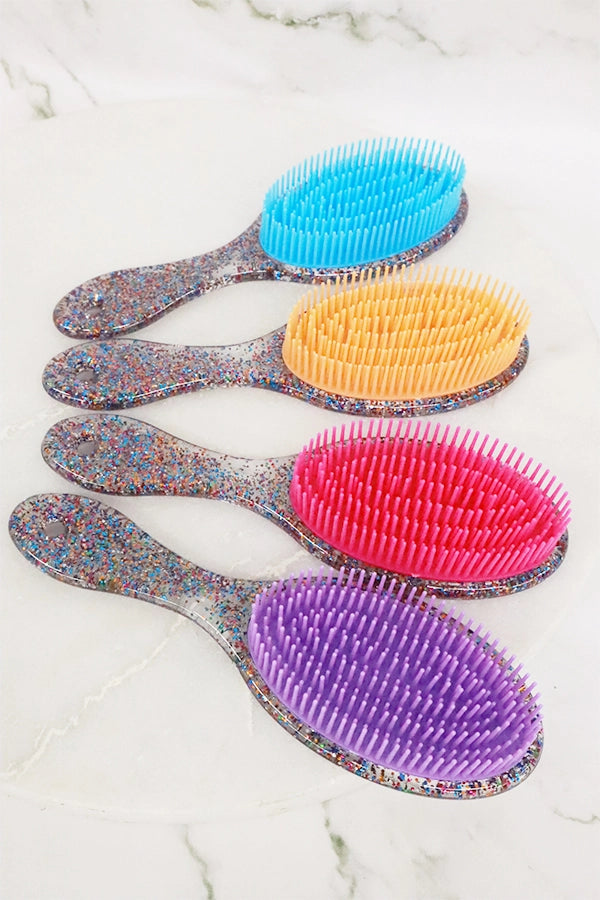 Hair Brush with Mirror