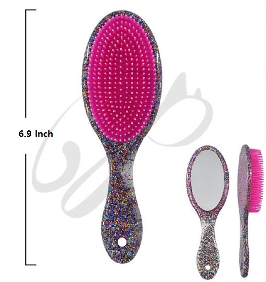 Hair Brush with Mirror