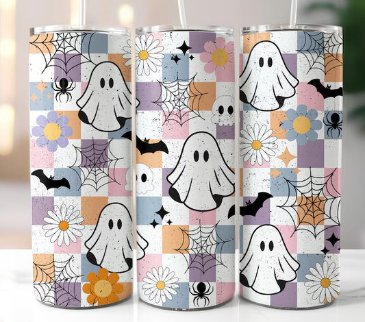 Retro Halloween Tumbler