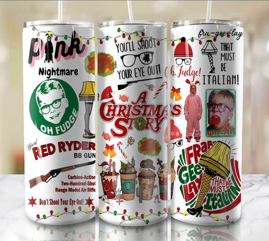 Family Comedy Christmas Tumbler