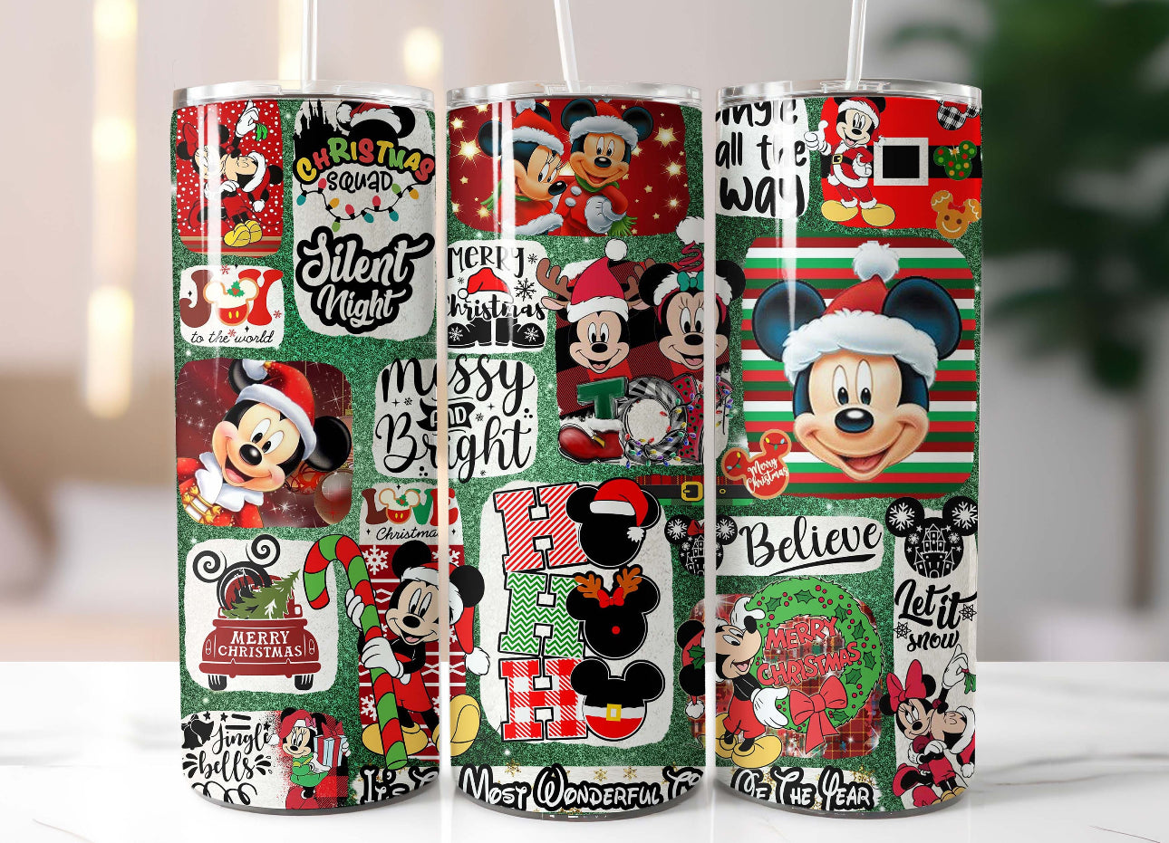 Mouse Christmas Tumbler