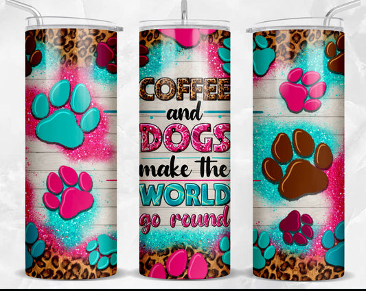 Coffee & Dogs Tumbler