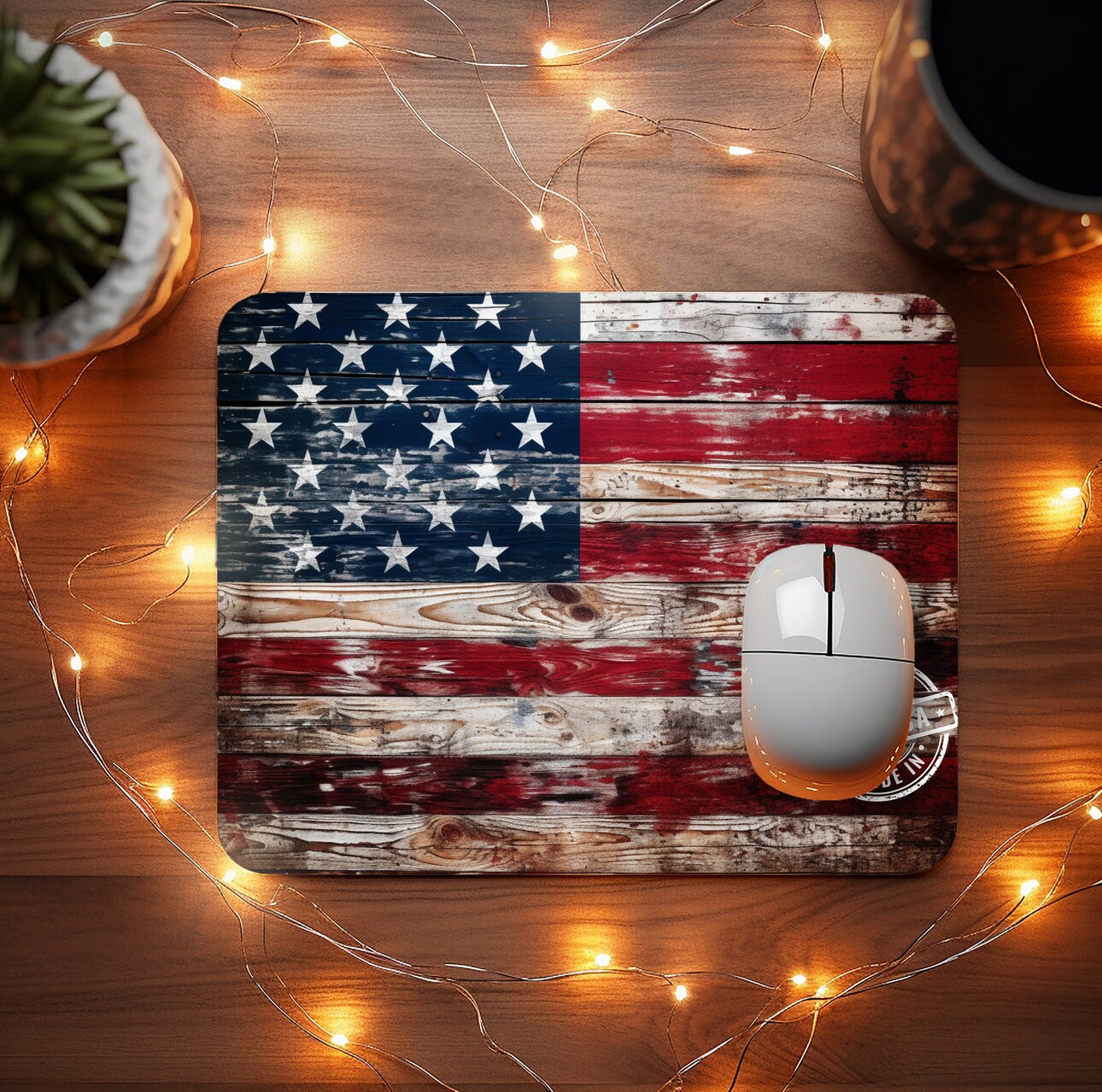 American Flag Mousepad