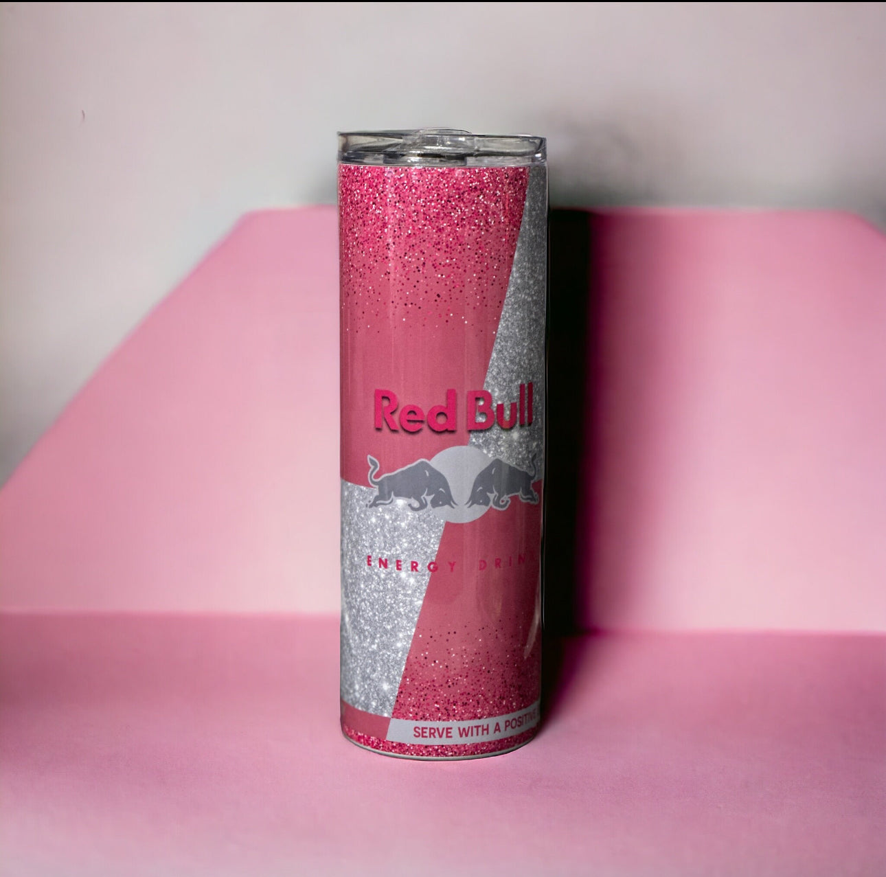 Pink Bull Tumbler