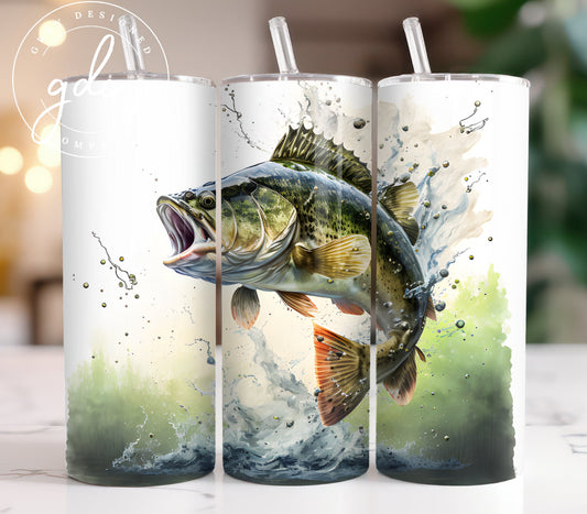 Bass Fish Tumbler