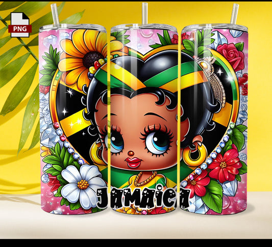 Jamaican  Doll Tumbler