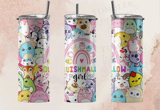 SquishMallow Girl Tumbler