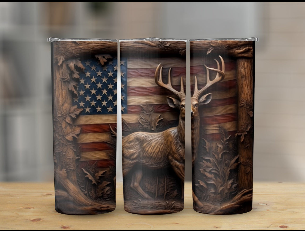 American Deer Tumbler