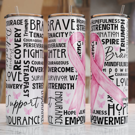 Breast Cancer Tumbler