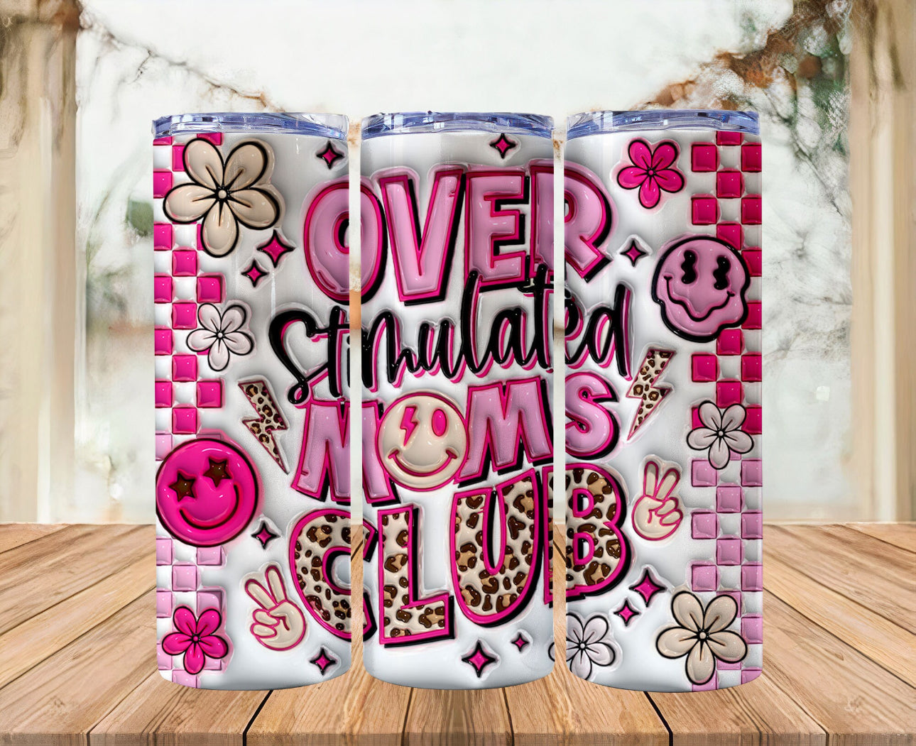 Overstimulated Mom’s Club Tumbler