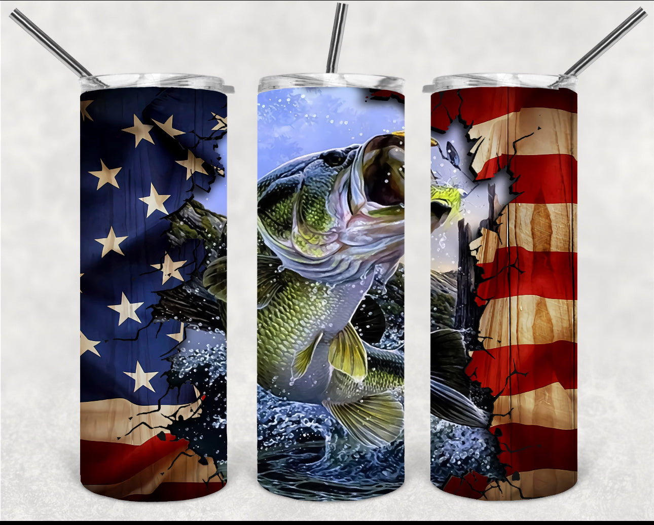 American Fishing Tumbler