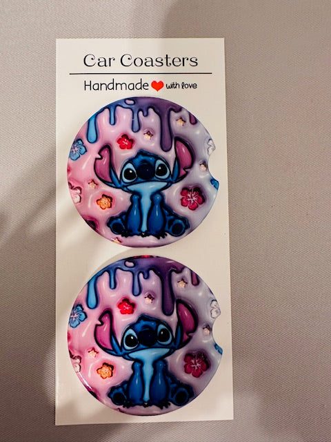 Stitch Car Coaster