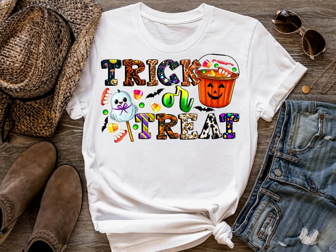 Trick Or Treat Kid Shirt