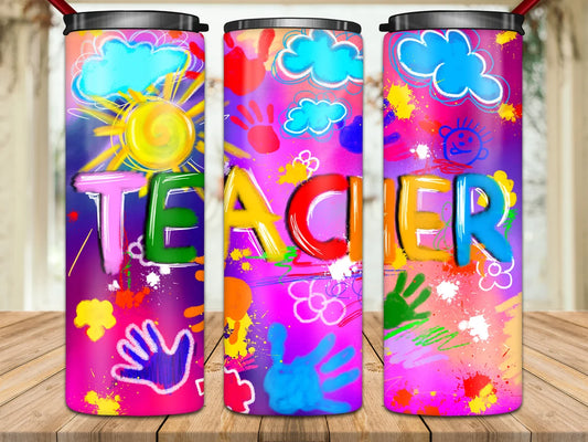 Teacher 20oz Skinny Tumbler