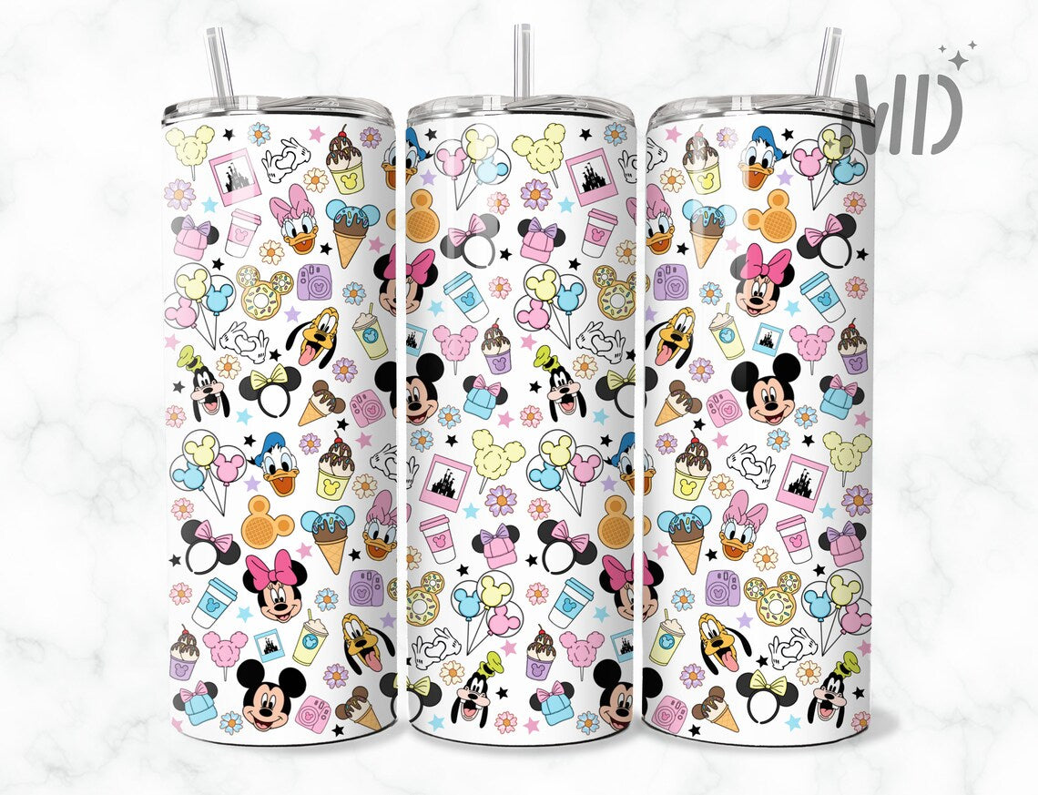 Magical Snacks Collage Tumbler