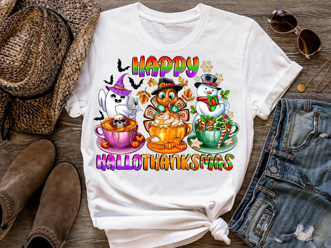 Happy Hallothanksmas Shirt