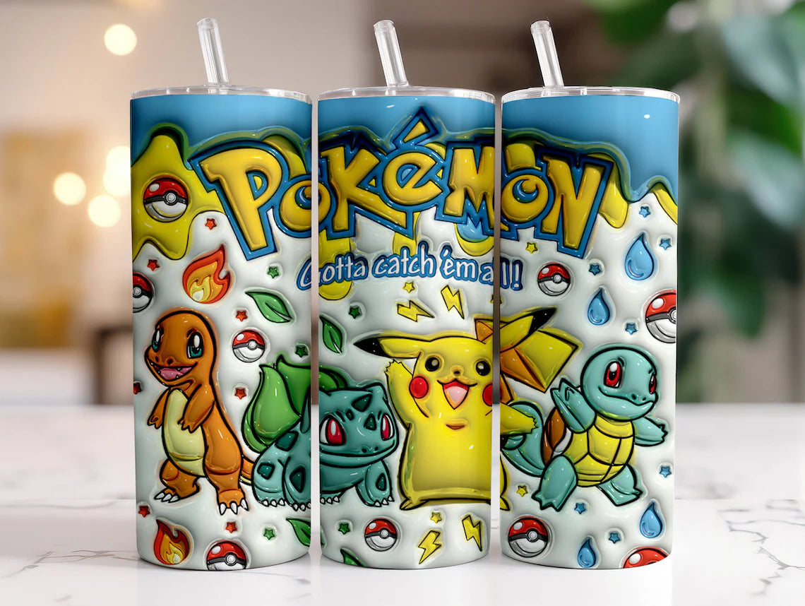 Poke Christmas Tumbler