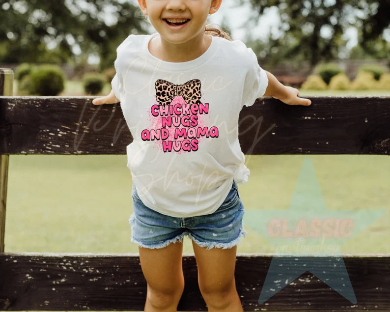 Chicken Nugs and Mama Hugs Shirt