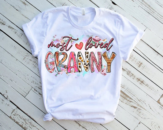 Most Loved Granny T-shirt