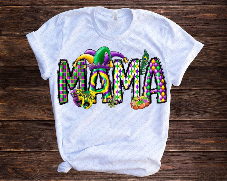 Mardi Gras Mama T-Shirt