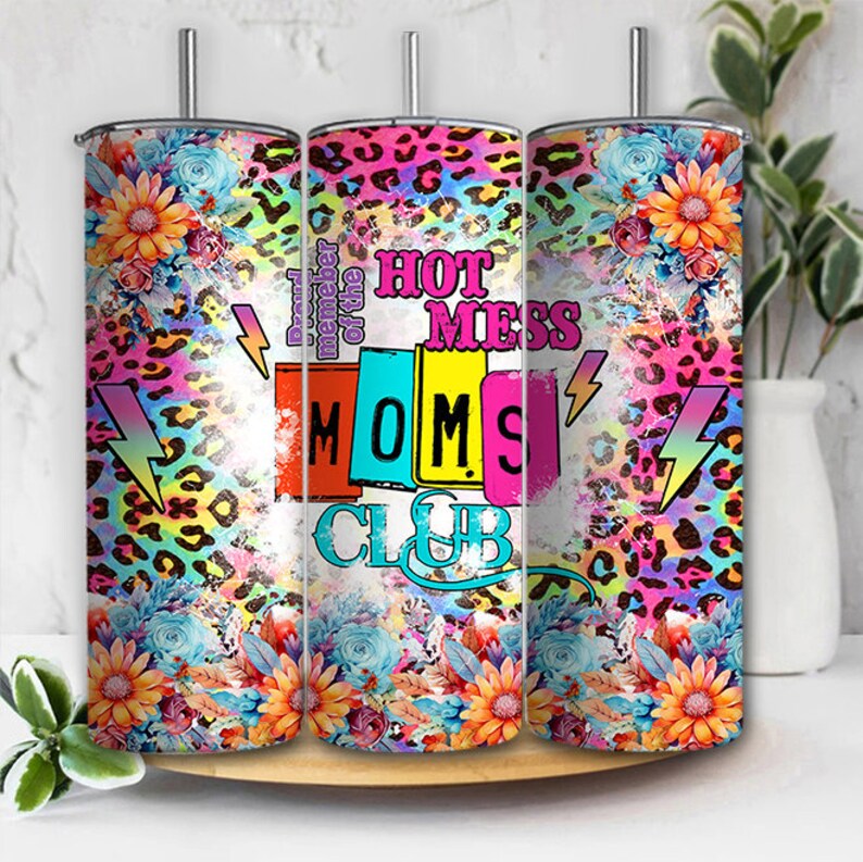 Hot Mess Moms Club 20oz Tumbler