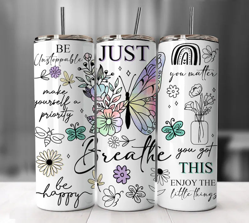 Positive Affirmations Tumbler