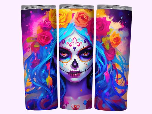 Day Of The Dead Tumbler