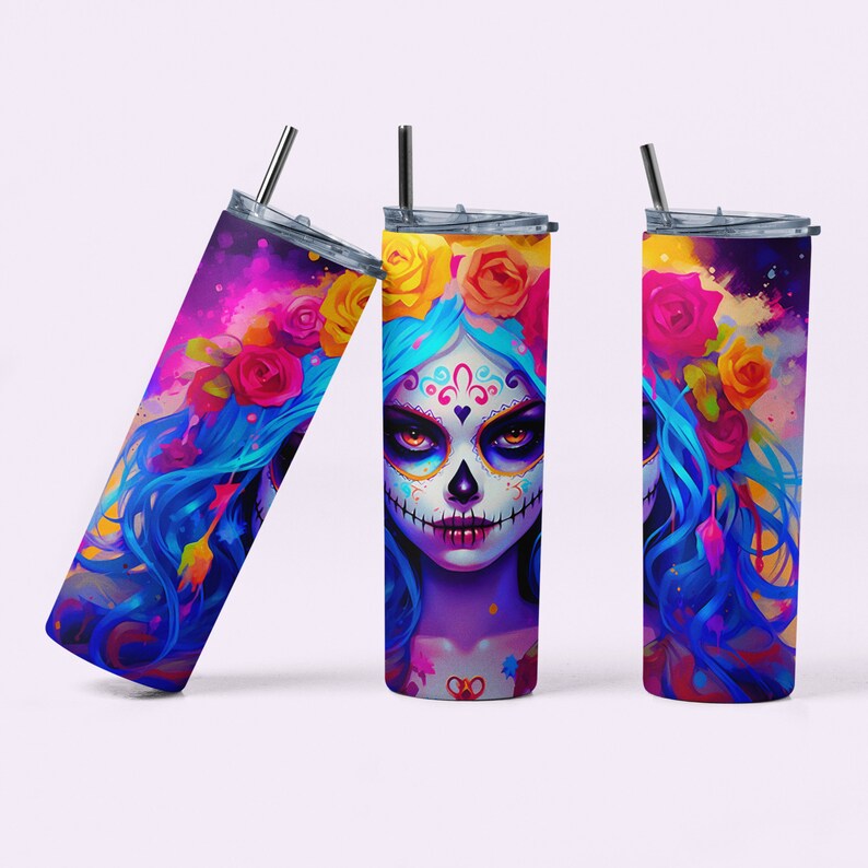 Day Of The Dead Tumbler