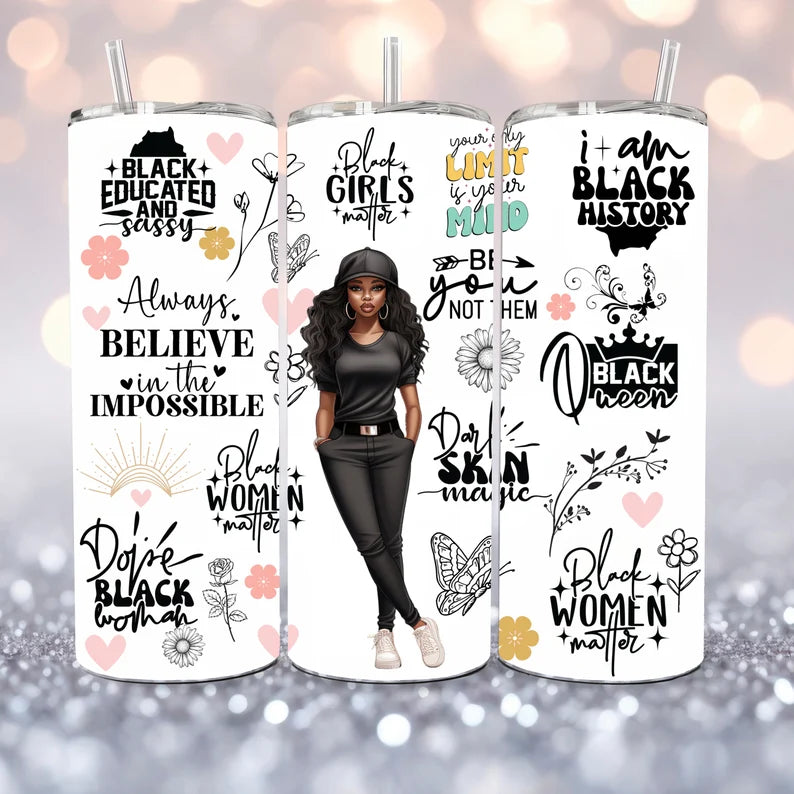 Black Girls Matter Tumbler