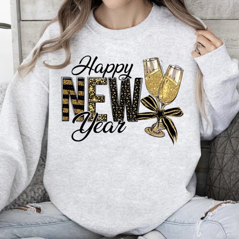 Happy New Year 2024 Sweater