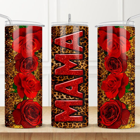 MAMA Red Roses Tumbler